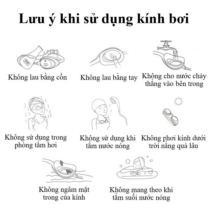 Kính bơi chống tia UV , Chống sương mù , bảo vệ mắt MÀU ĐEN , Dây đeo được làm 100% silicone mềm mại, thoải mái, dành cho vận động viên chuyên nghiệp hoặc người có sở thích đi bơi - Hàng Chính Hãng