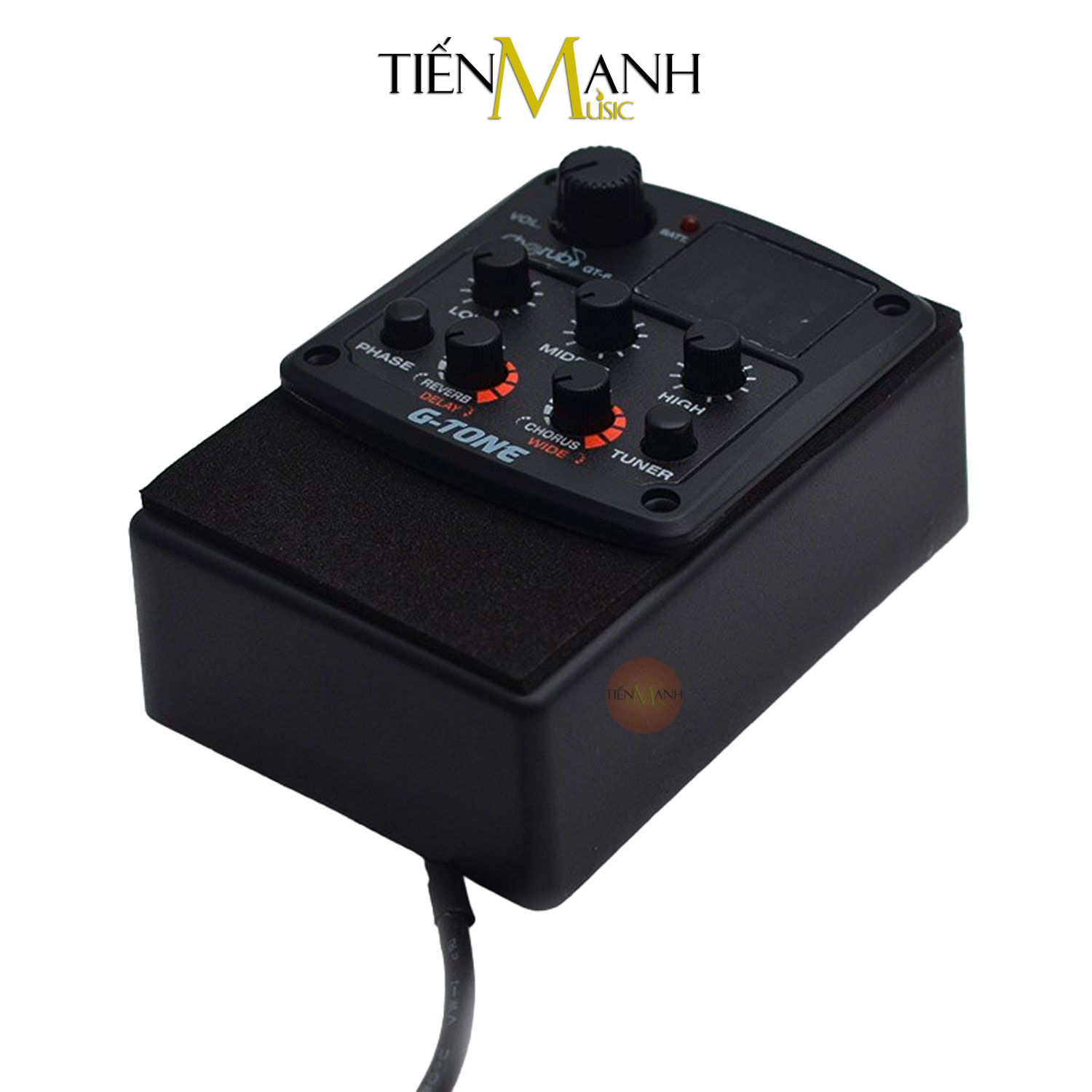 [Mẫu Mới] EQ Cherub GT6 Cho Đàn Guitar Acoustic Preamp Pickup Thiết Bị Thu Chỉnh Âm G-Tone GT-6 Hàng Chính Hãng - Kèm Móng Gẩy DreamMaker