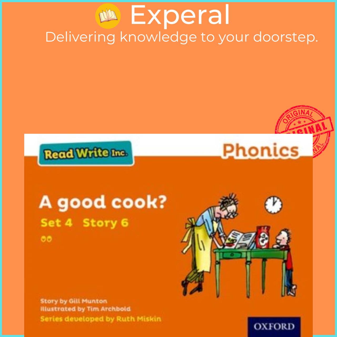Hình ảnh Sách - Read Write Inc. Phonics: A Good Cook? (Orange Set 4 Storybook 6) by Tim Archbold (UK edition, paperback)