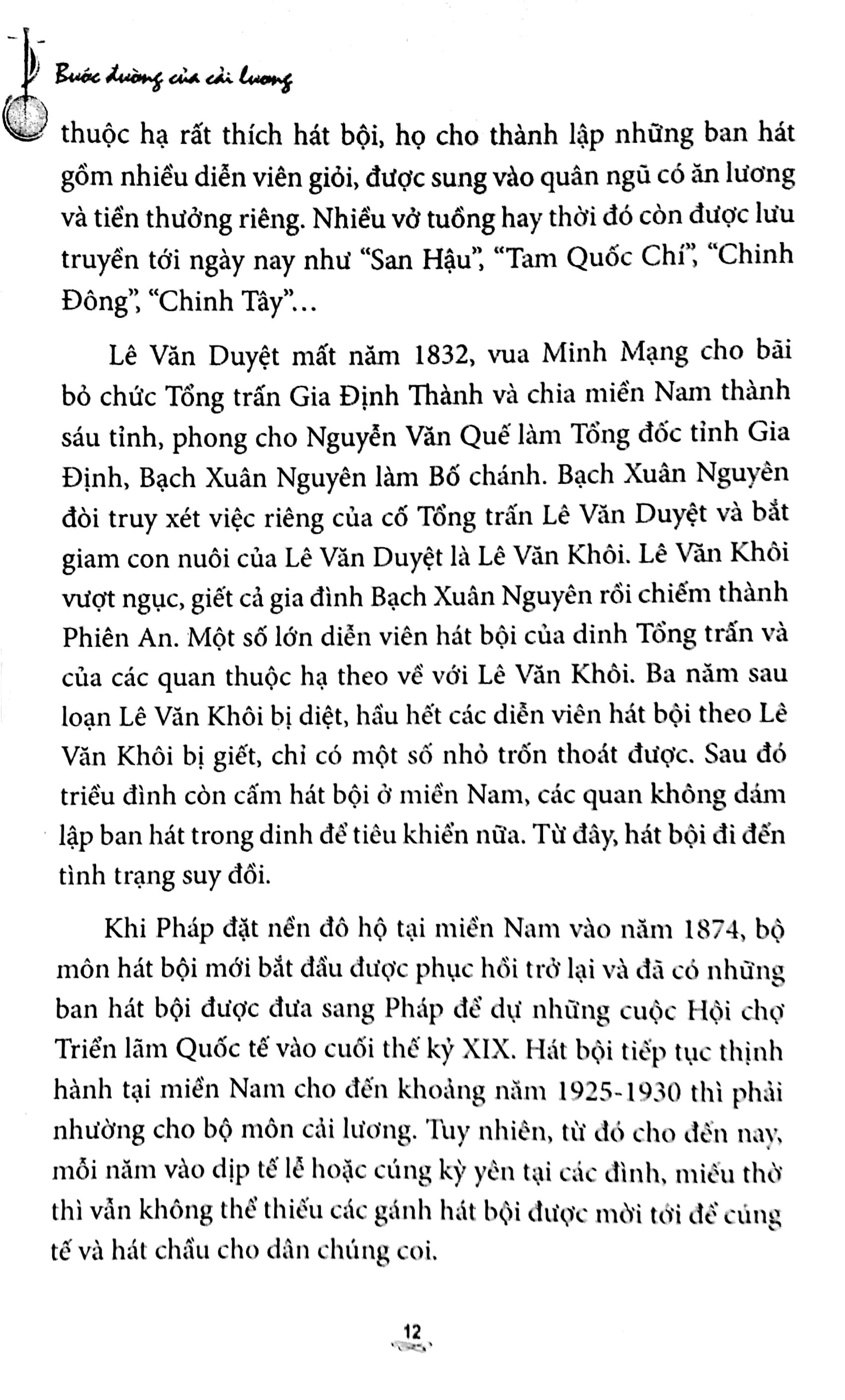 Sách Bước Đường Của Cải Lương