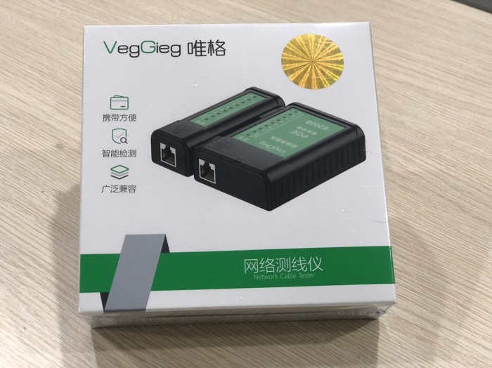 Máy test mạng POE Vegieg V-E102 hàng chính hãng