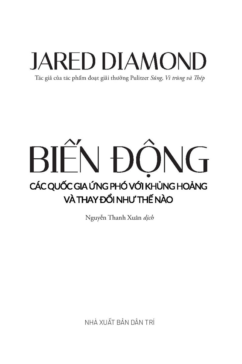 Biến Động – Các Quốc Gia Ứng Phó Với Khủng Hoảng Và Thay Đổi Như Thế Nào _AL