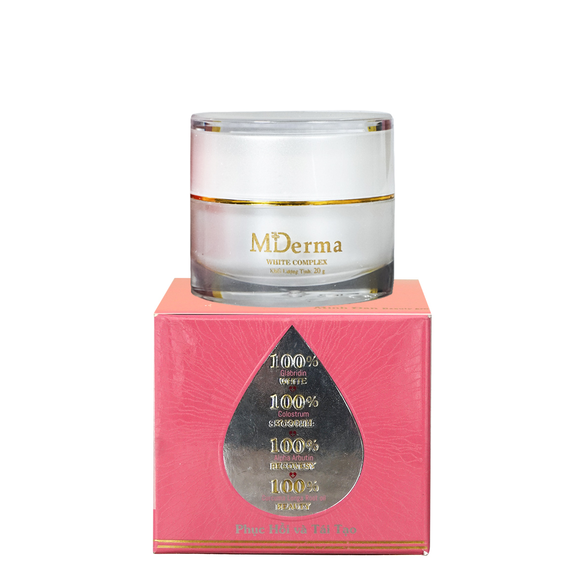 Kem dưỡng trắng da MDerma Whitening Complex - 20gr - Trẻ trung xinh đẹp