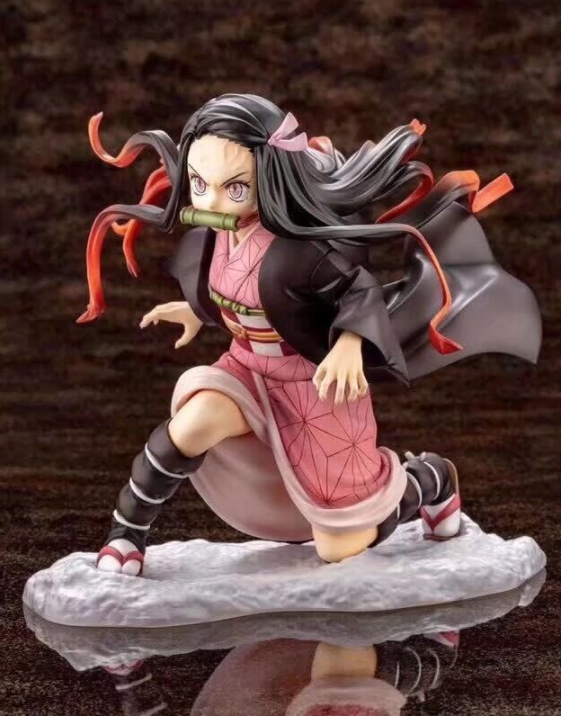 Mô Hình Nezuko 2 mặt thay thế Kimetsu no Yaiba - Demon Slayer