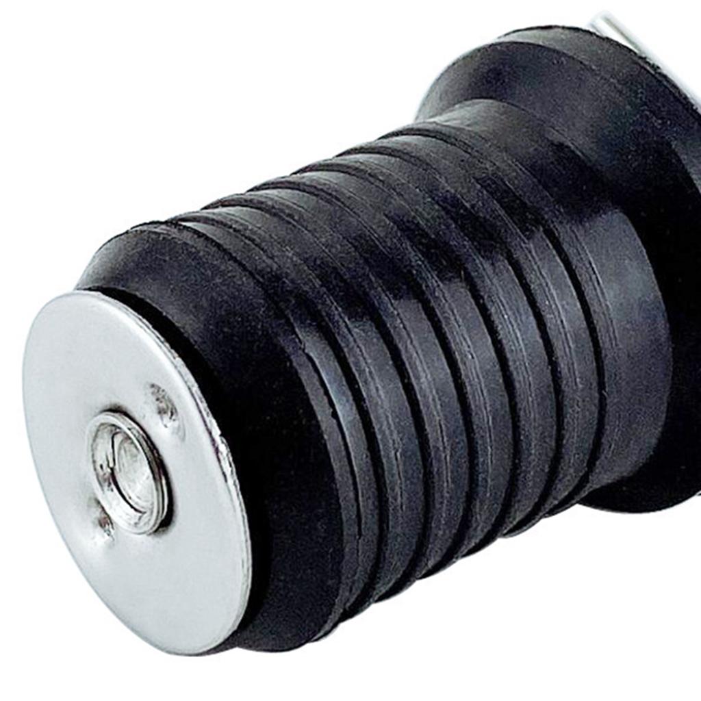 Stainless Steel & Rubber Kayak Boat Hull/Livewell/Baitwell Twist Drain Plug