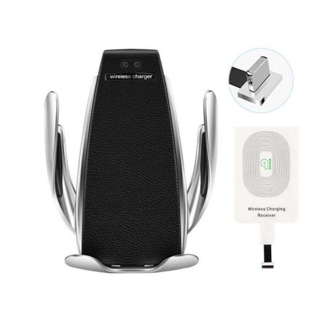 Giá đỡ điện thoại sạc ô tô không dây có thể xoay 360 độ
