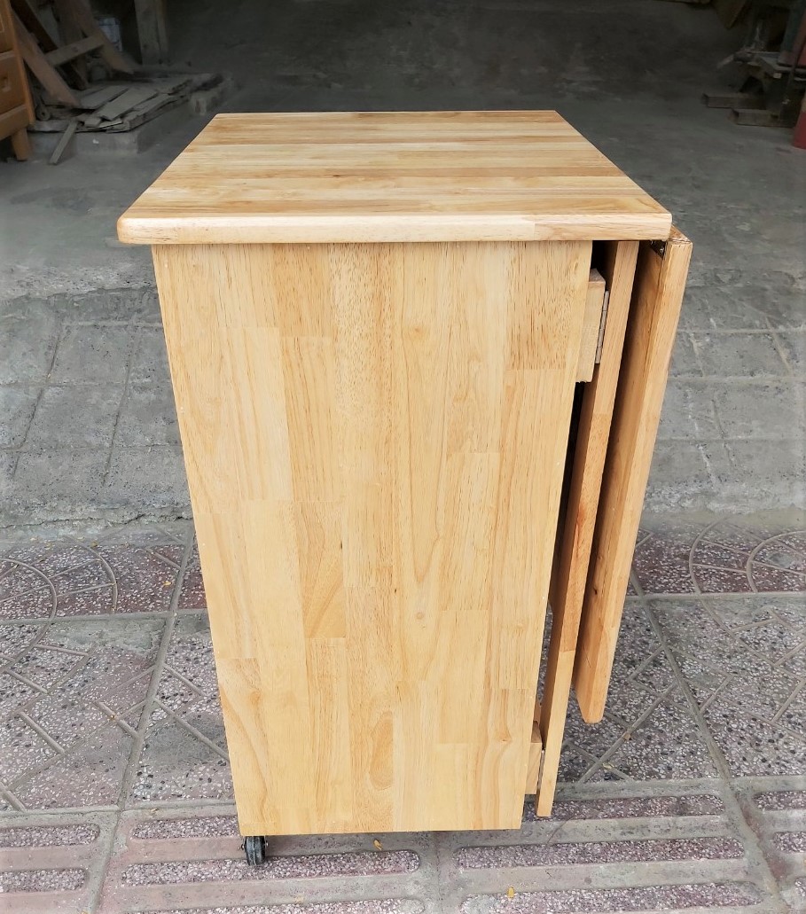 Bàn Gỗ Xếp 2 Hộc 90*50cm - Gỗ Song Bản