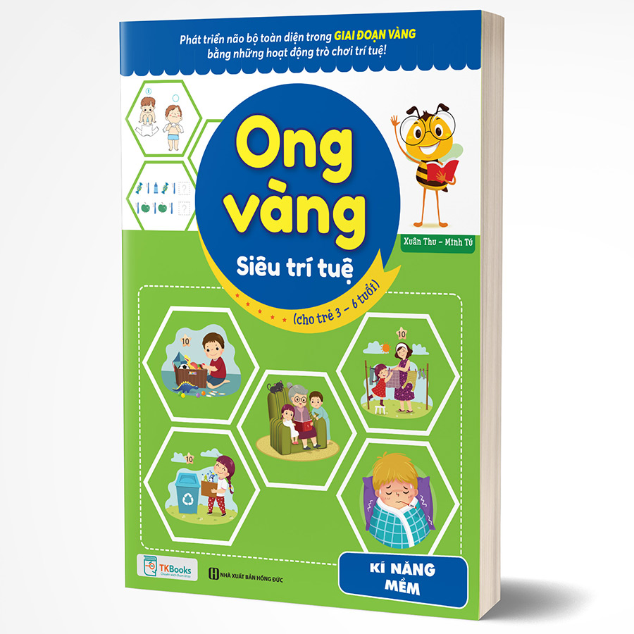 Ong vàng siêu trí tuệ (cho trẻ 3 - 6 tuổi) - Kĩ năng mềm