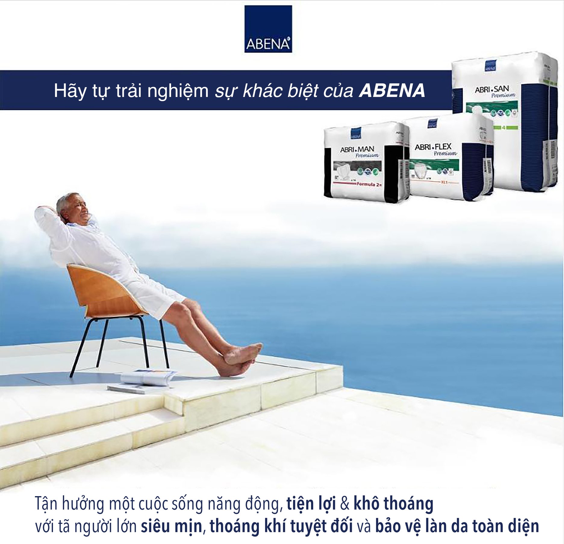 Tã quần người lớn Abena Abri Flex Premium - Nhập khẩu Đan Mạch (Gói 14 miếng)