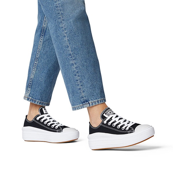 Giày Sneker Nữ độn đế Converse Chuck Taylor All Star Move Low Top - 570256C