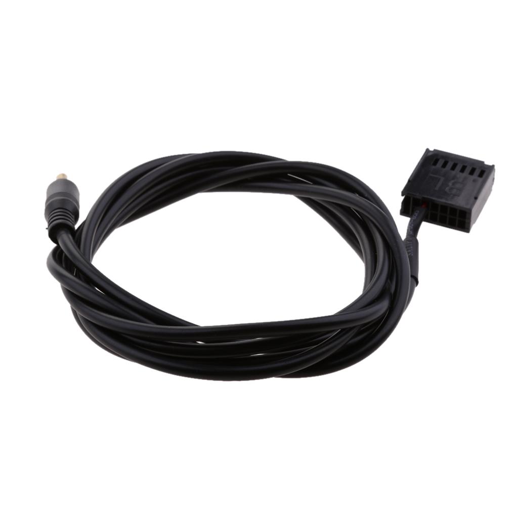 Car 3.5mm Male Aux Audio Input Connector Cable Adapter For Ford Focus Mondeo