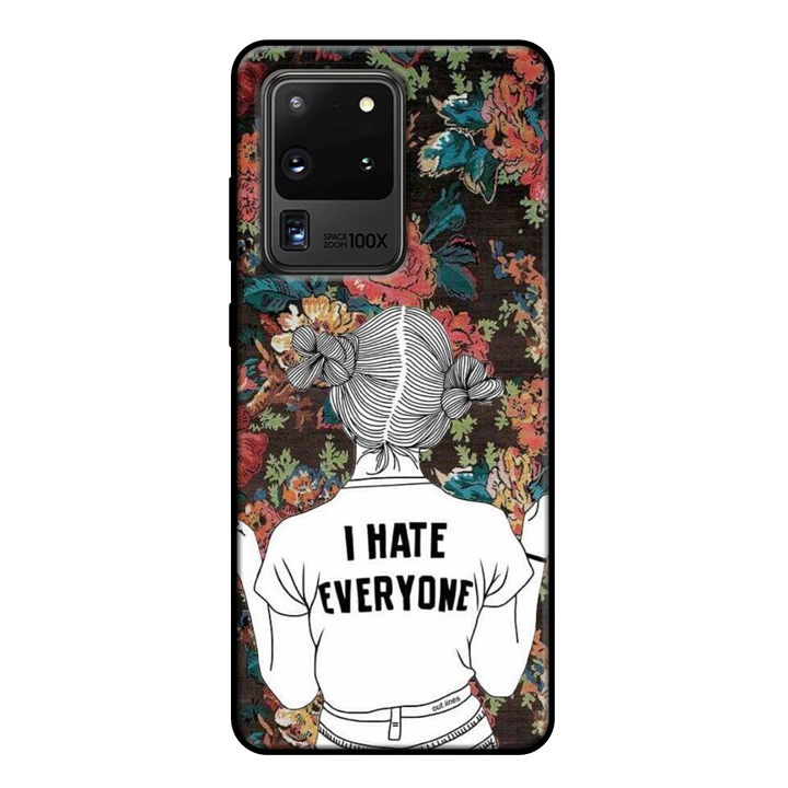 Ốp lưng điện thoại Samsung Galaxy S20 Ultra viền dẻo TPU BST Cô Nàng Cá Tính Mẫu 1