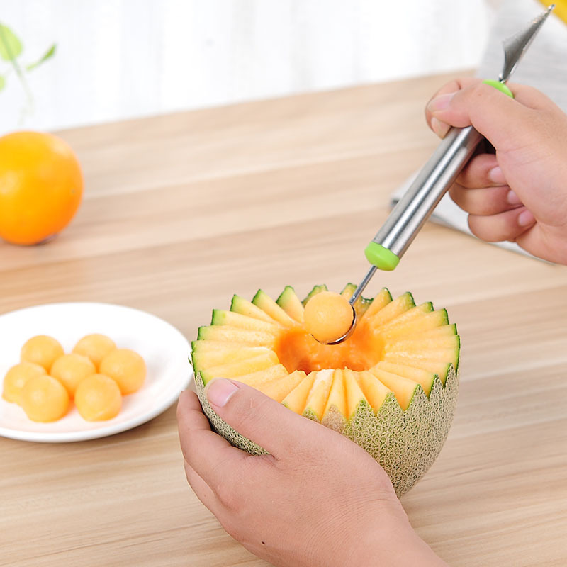 Combo 2 muỗng tạo hình trái cây thông minh