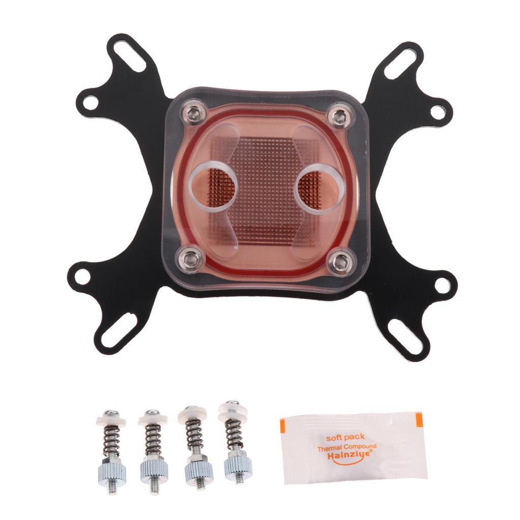 Professional CPU  Water Cool Block For INTEL 775/1150 Computer#3