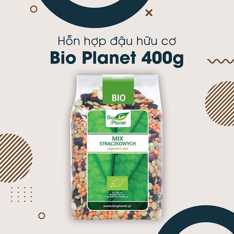 Đậu hữu cơ tổng hợp Bio Planet 400g