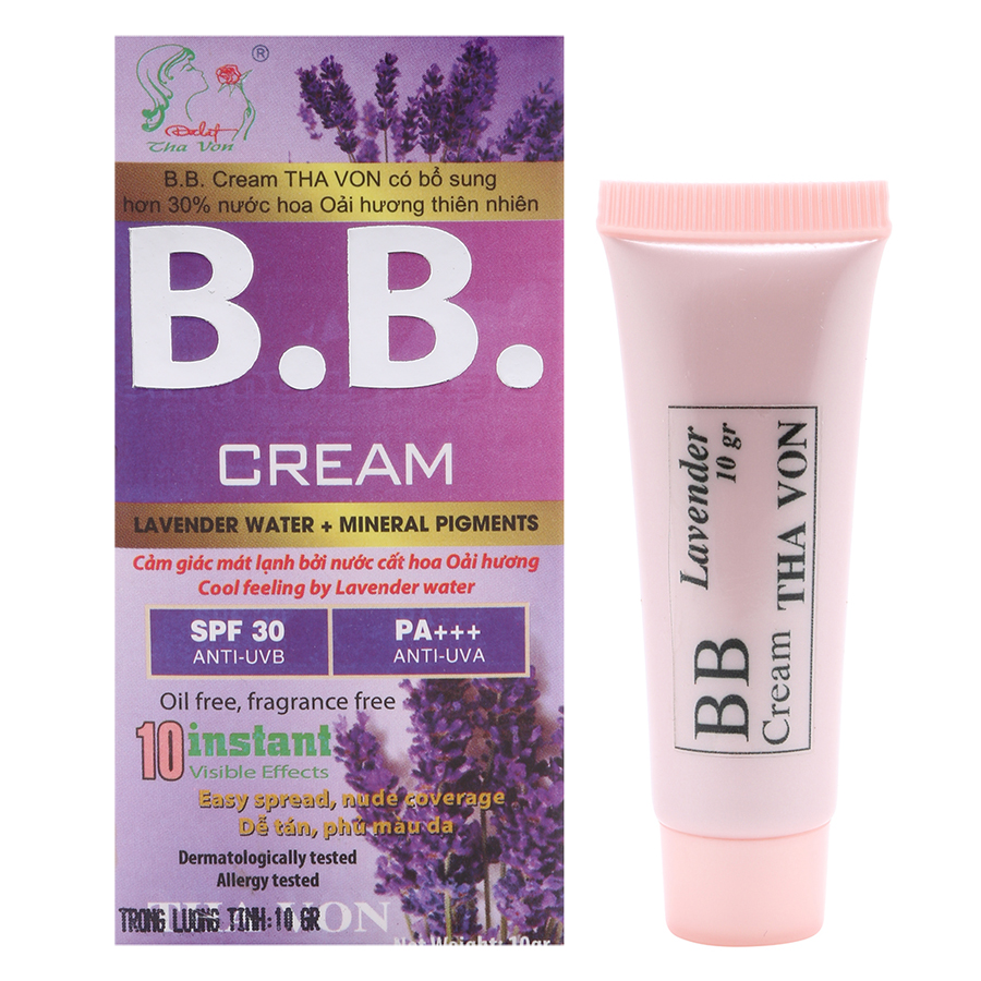 BB Cream Lavender Tha Von (10g)