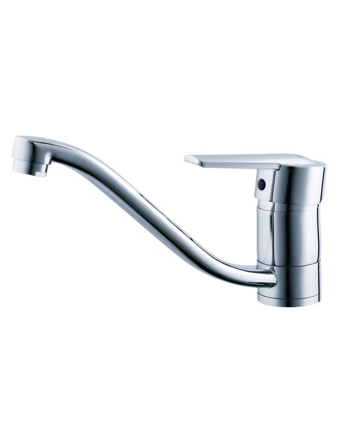 Vòi rửa bát nóng lạnh gắn chậu Caesar K375C - chiều cao vòi 135mm