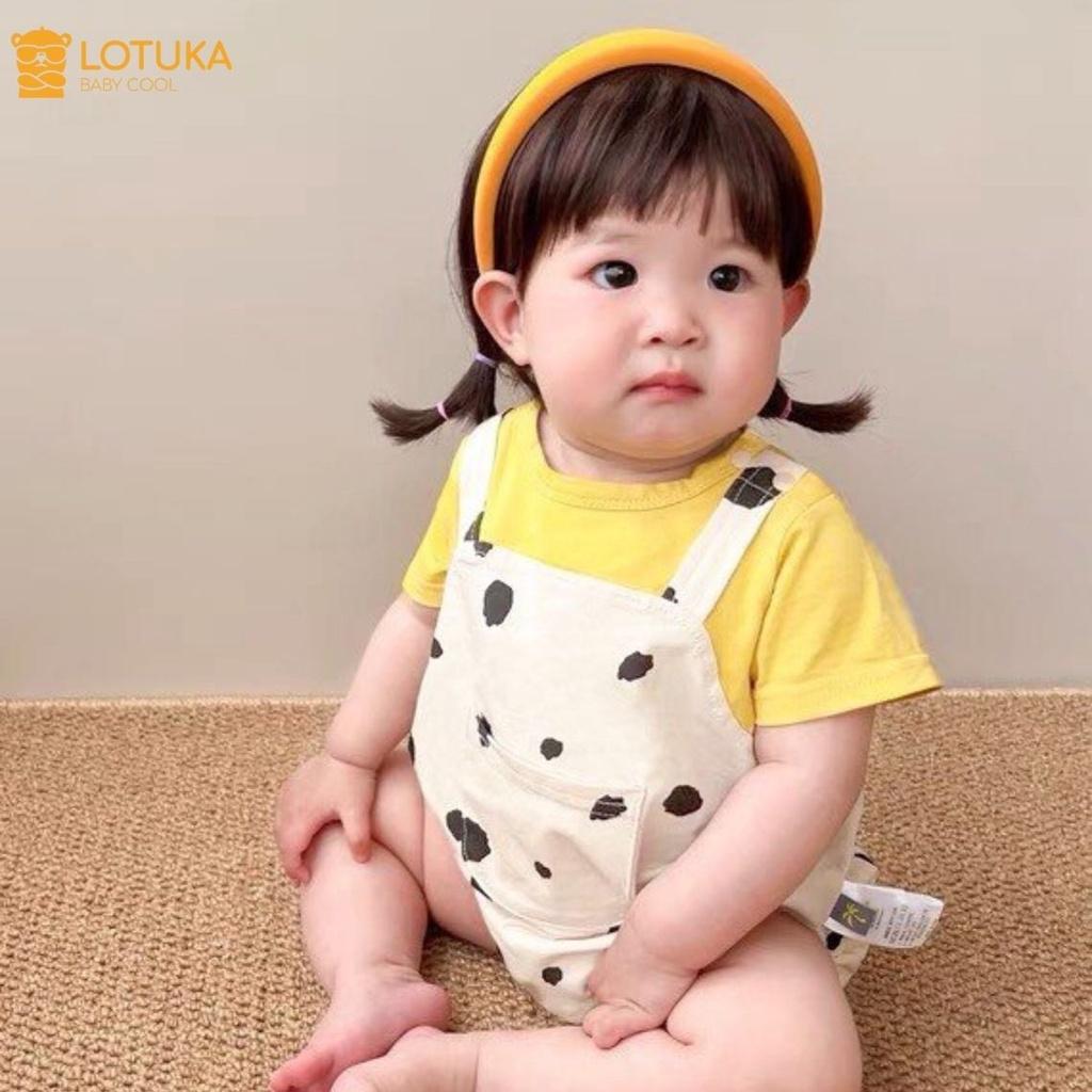 Bodysuit cho bé hình yếm dễ thương, bộ body đùi bé trai bé gái, mẫu quần áo sơ sinh từ 3-12kg