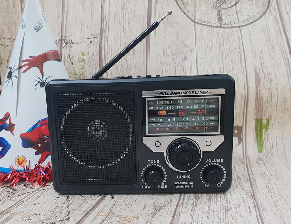 Đài FM radio- DC 9999 UAR có Bluetooth hỗ trợ USB ,thẻ nhớ -Hàng Chính Hãng