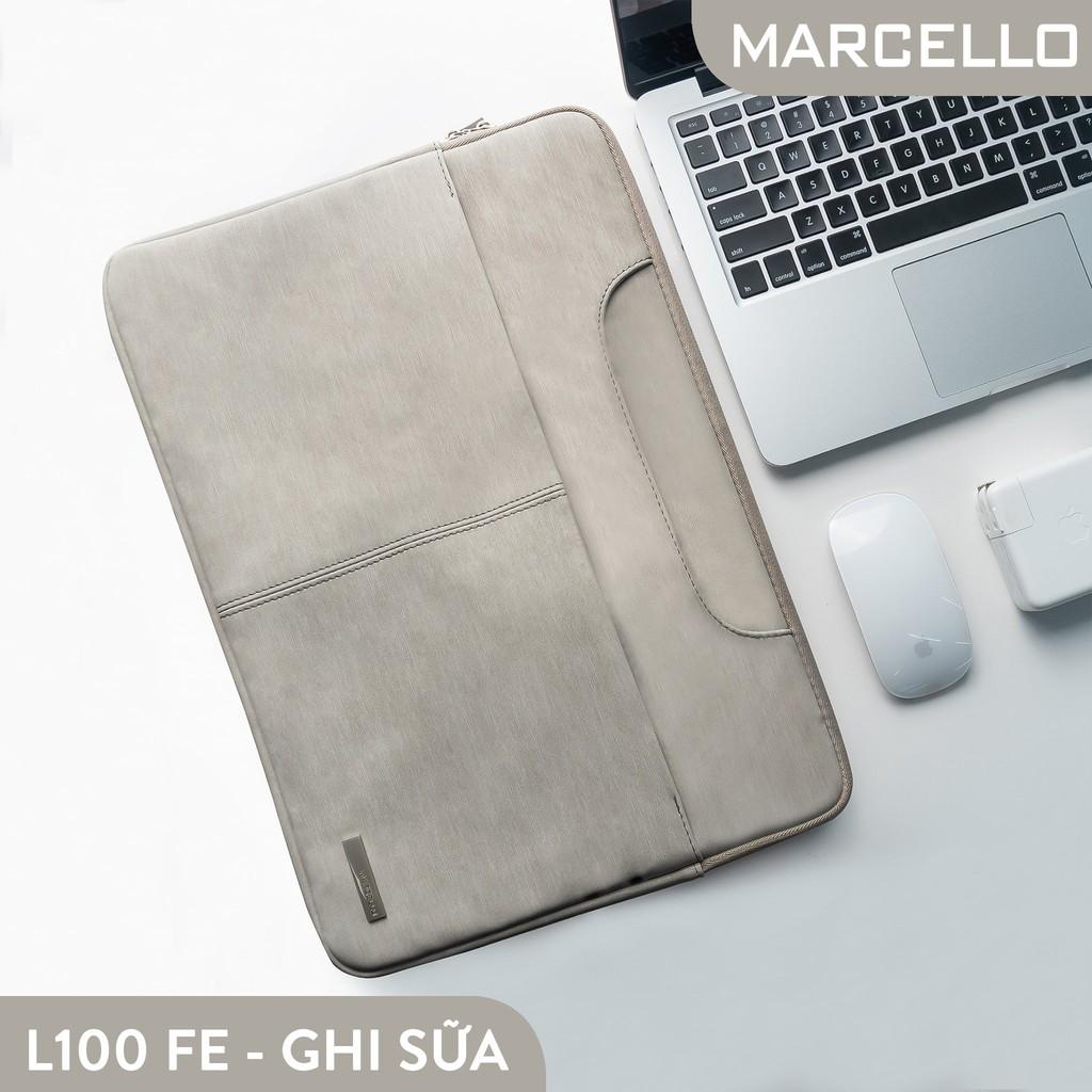 túi đựng laptop Marcello L100 từ13-15 inch,thời trang,trượt nước,bền