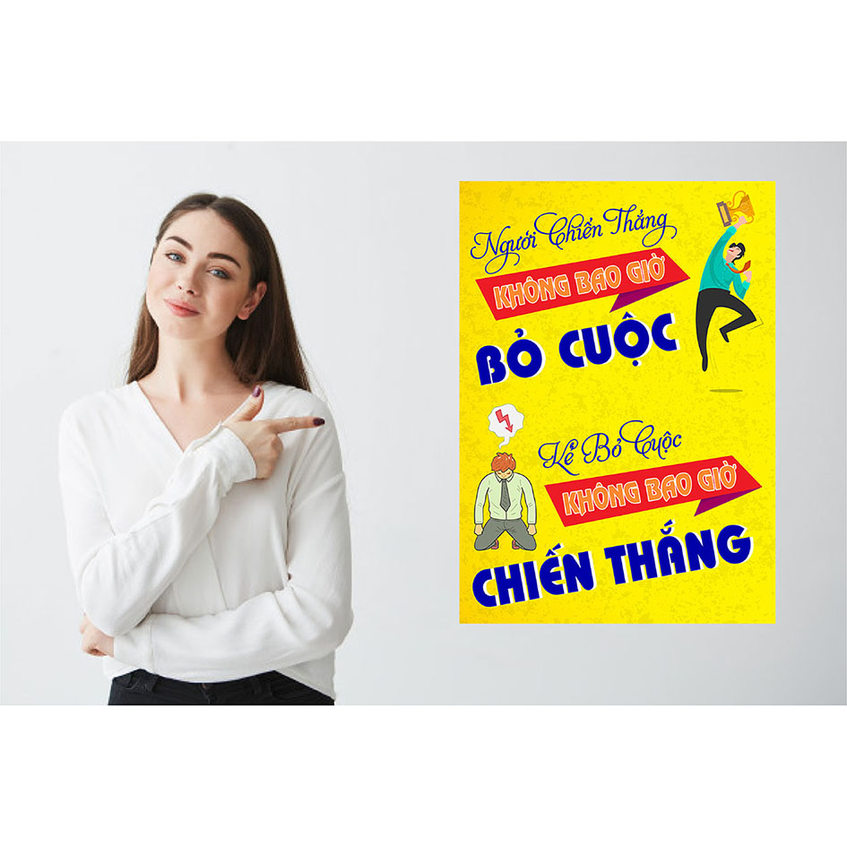 Decal trang trí Slogan trang trí văn phòng công ty số 27