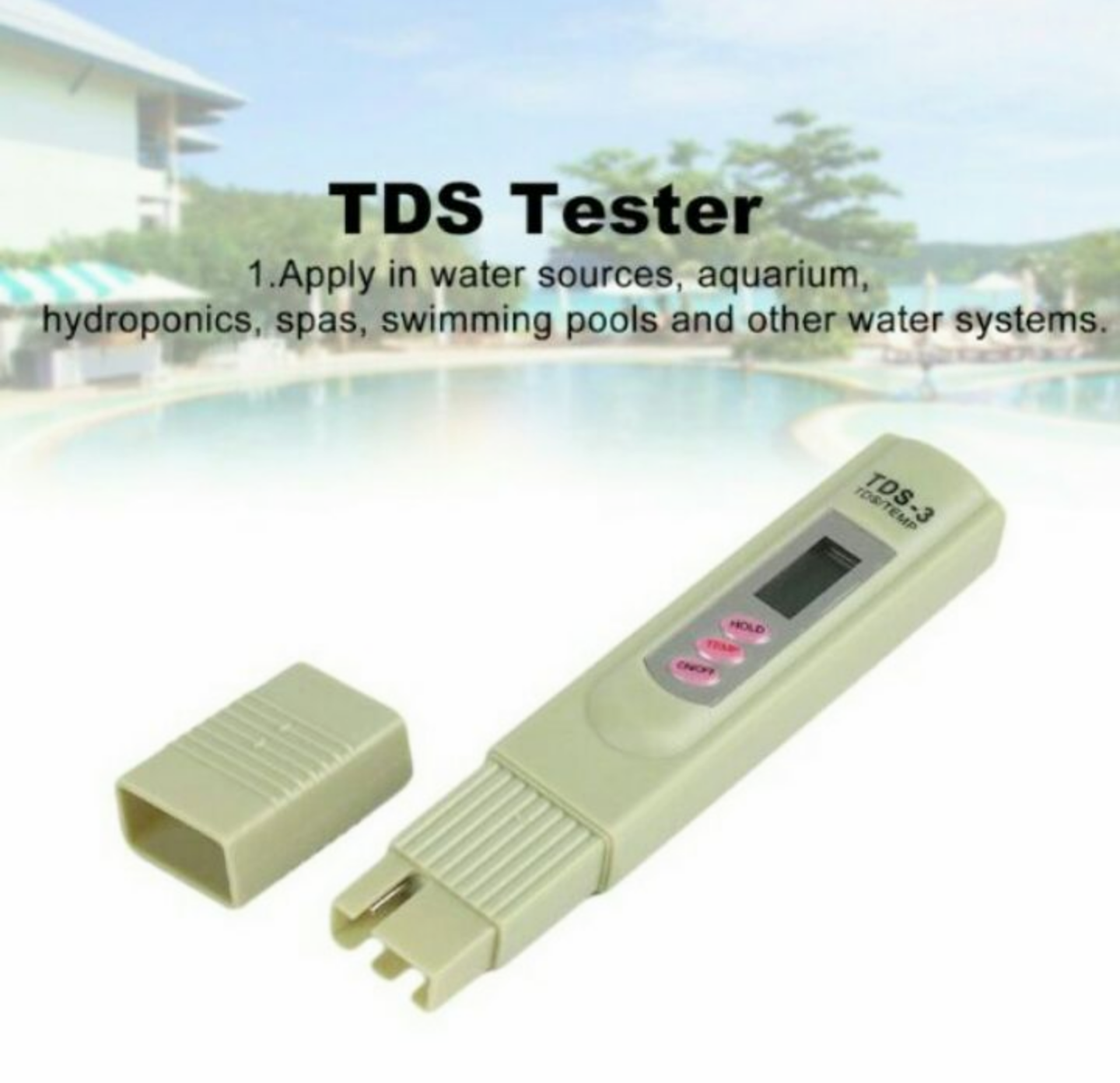 1 CÂY BÚT THỬ ĐO KIỂM TRA NƯỚC SẠCH TDS ĐIỆN TỬ THÔNG MINH CHỈ SỐ ĐO CHUẨN HÀNG CHUẨN CHẤT LƯỢNG