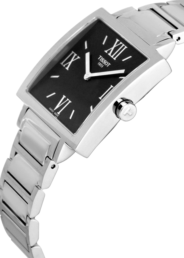 Đồng Hồ Nữ Dây Thép Không Gỉ Tissot T034.309.11.053.00 (29 x 29 mm) - Đen Bạc