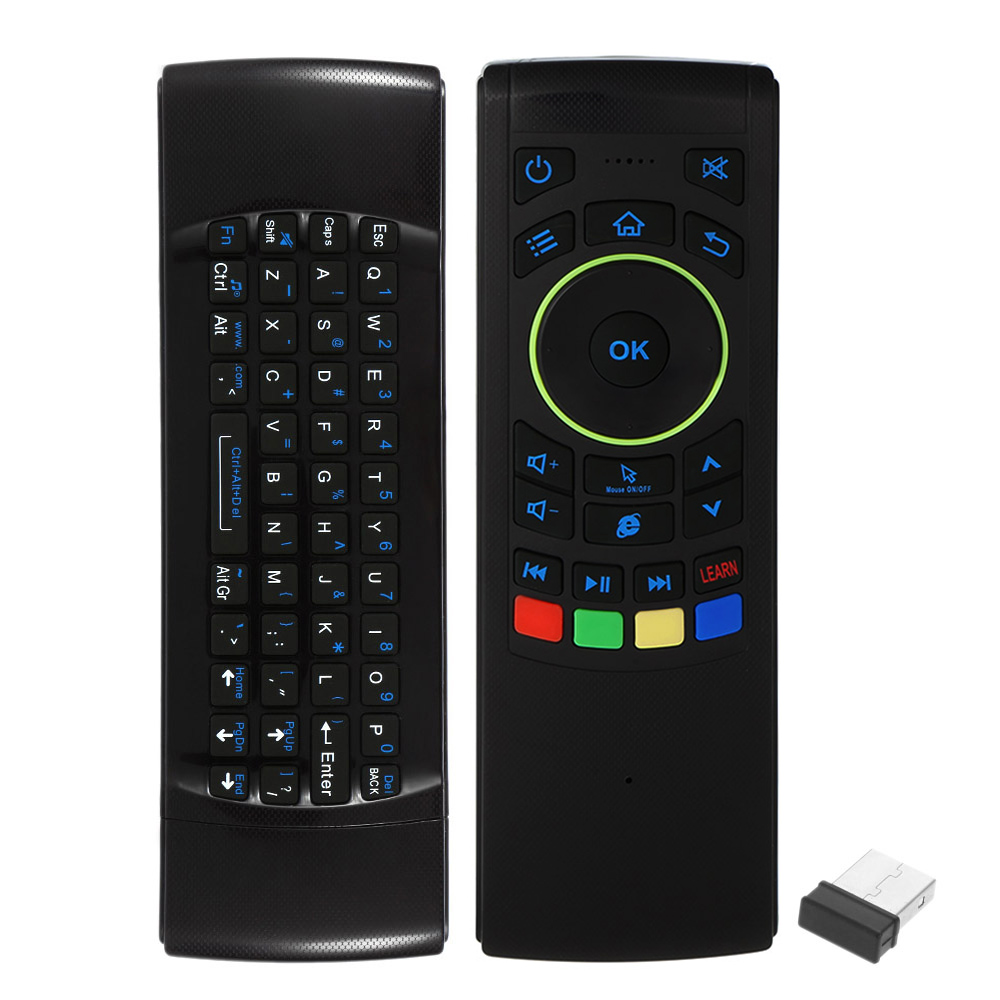 Bàn phím không dây Điều khiển từ xa Cảm biến 6 trục cho MINI PC Smart TV 2.4G