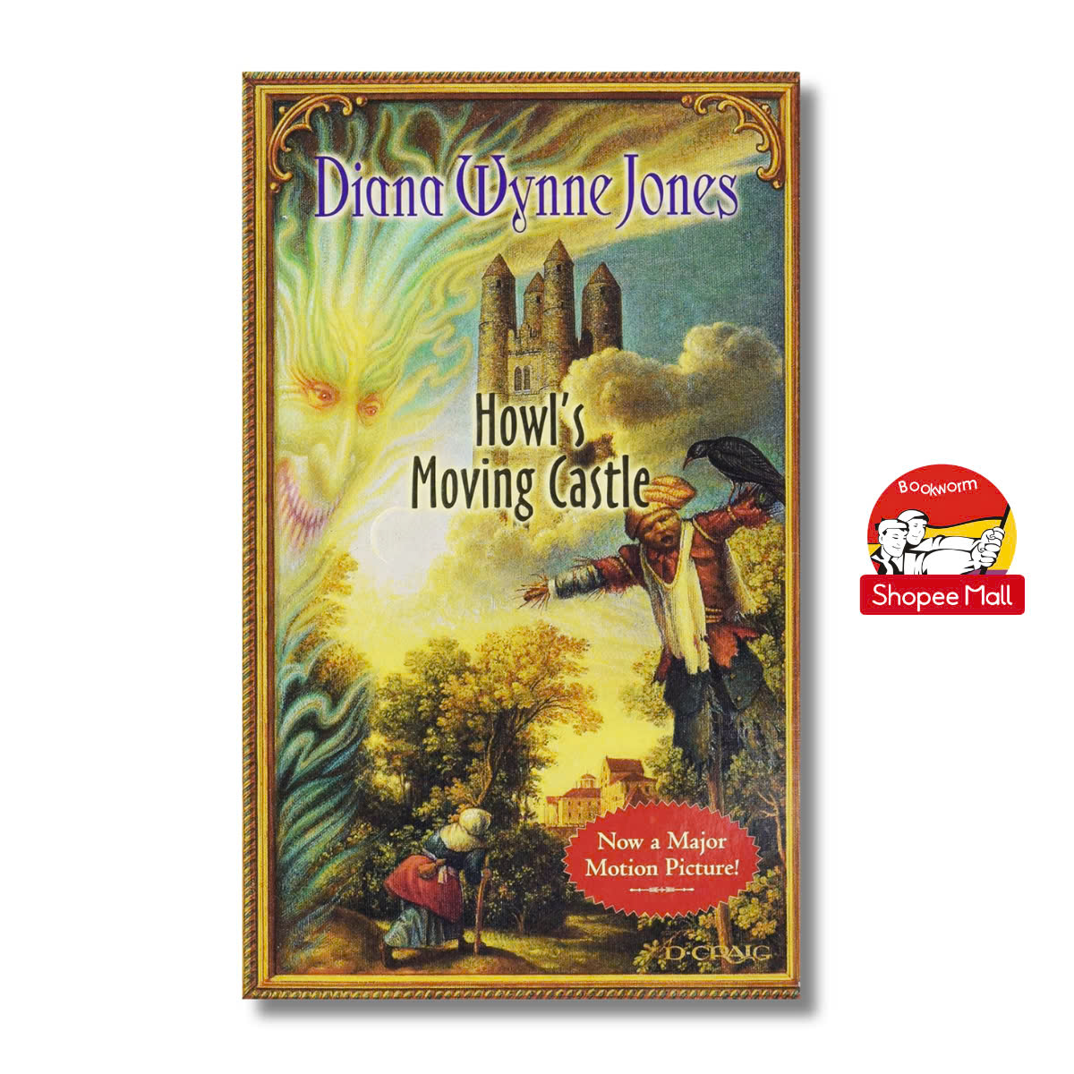 Sách - Howl's Moving Castle (World of Howl, 1) by Diana Wynne Jones/Fairy Tales &amp; Folklore/Mass Market Paperback/Ngoại văn Nhập Khẩu