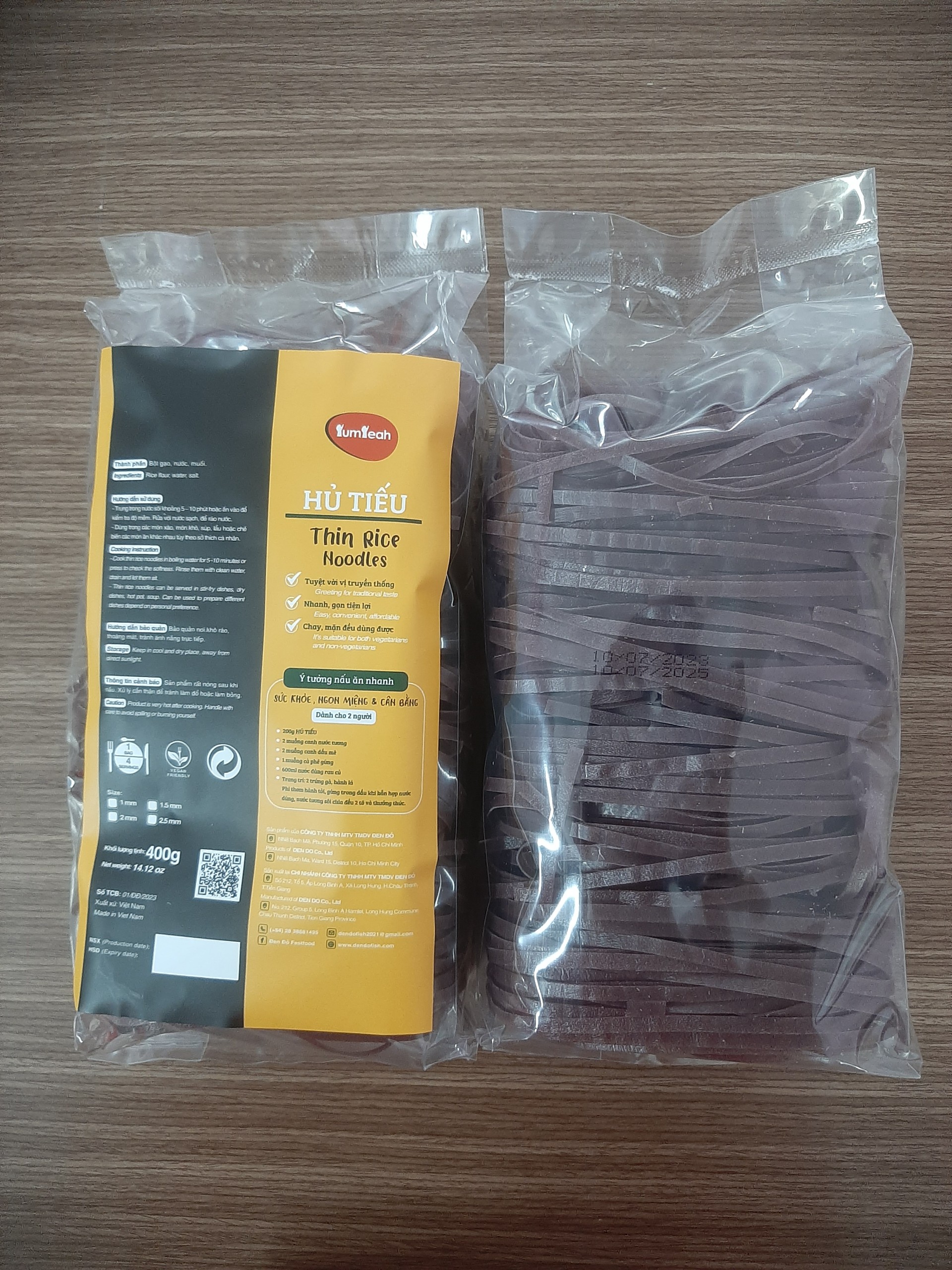 HỦ TIẾU GẠO LỨT 400g