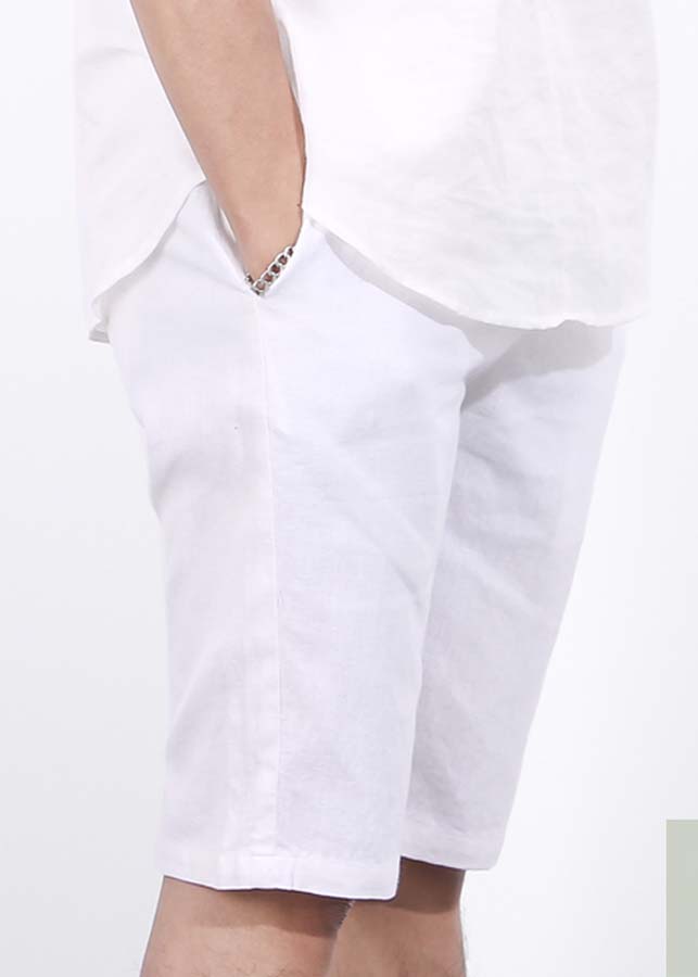 Quần Short Đũi Nam Trắng Hàn Quốc SHORTTRANG99