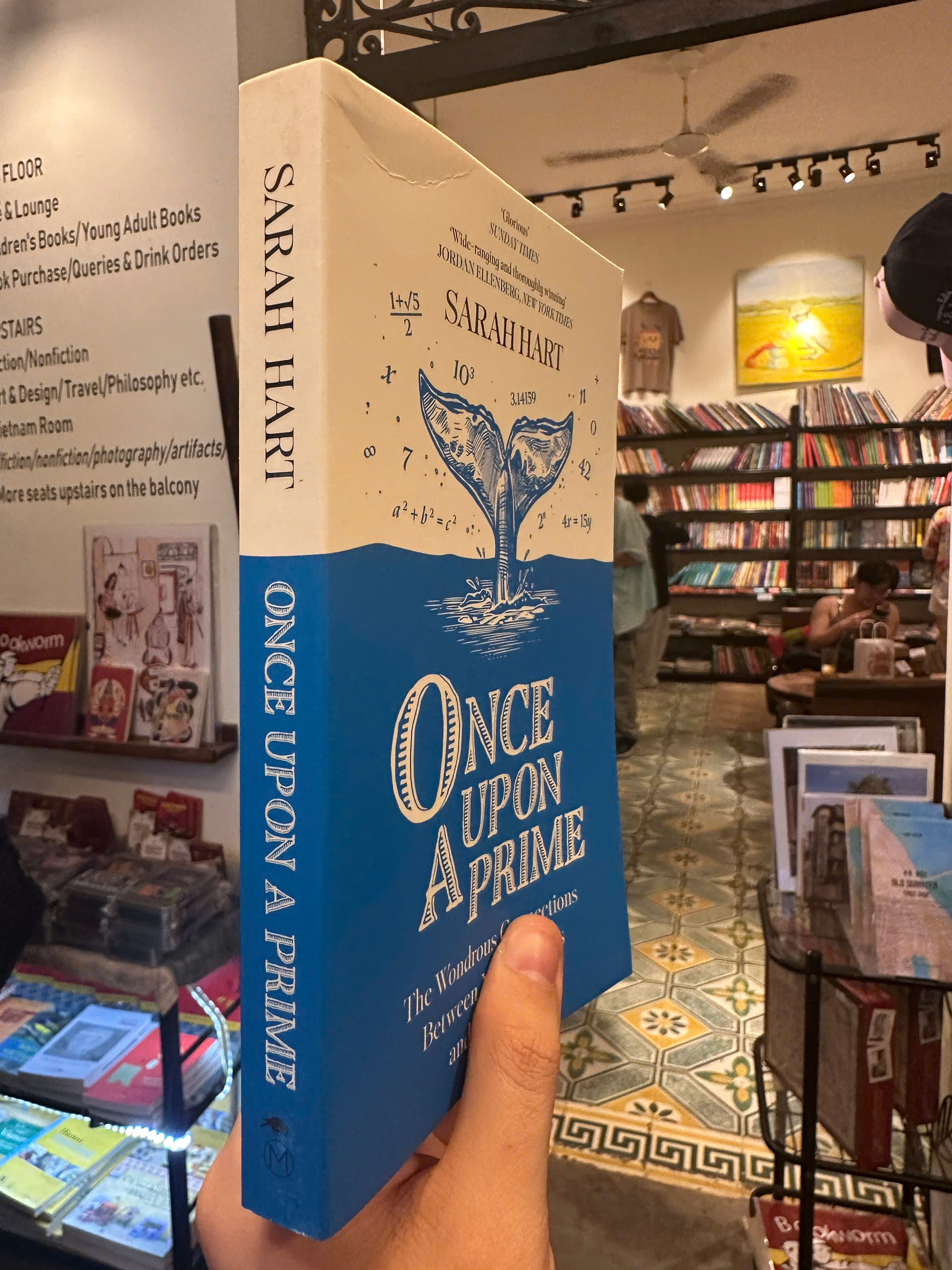 Sách - Once Upon a Prime: The Wondrous Connections Between Mathematics and Literature / Ngoại văn