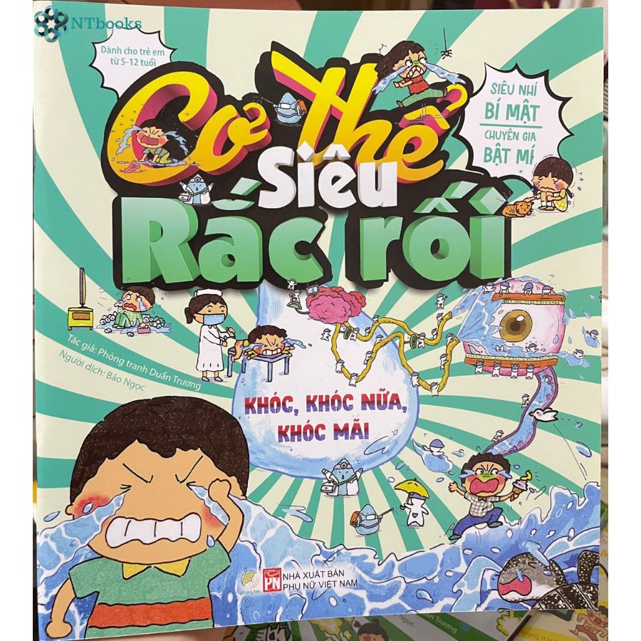 Sách Cơ Thế Siêu Rắc Rối - Khóc, Khóc Nữa, Khóc Mãi