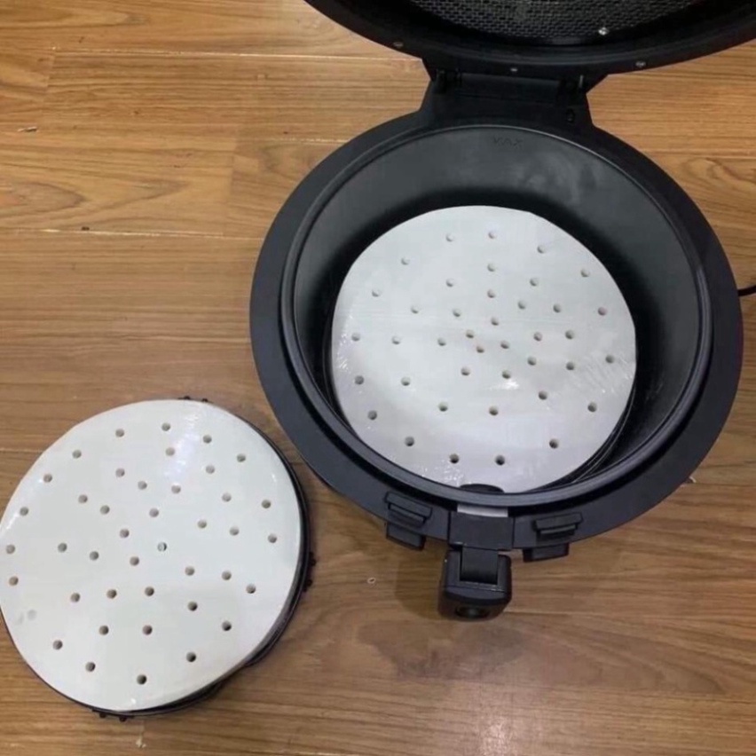 Giấy Nến Lót Nồi Chiên Không Dầu Set 100 Cái Chịu Nhiệt Cao Nướng Thực Phẩm Nướng Bánh Thấm Dầu Đa Năng Tiện