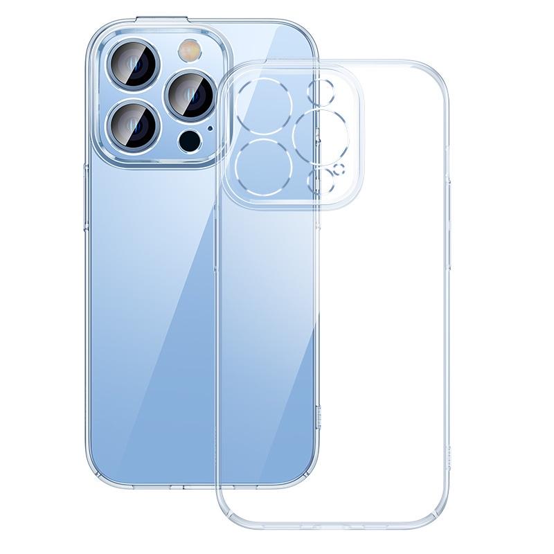 Ốp lưng nhựa hỗ trợ sạc từ tính Baseus Crystal Series Magnetic Case For I.P 14