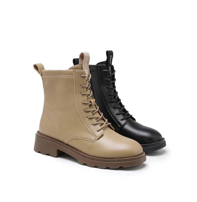 Boots Da Cao Cấp Đế Vuông Exull 12186070