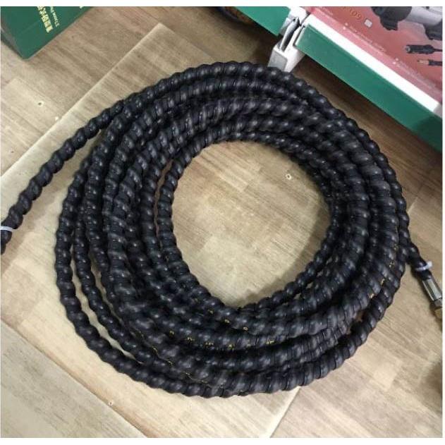 1 Mét dây bọc bảo vệ dây rửa xe cao áp chống mài mòn dây rửa xe, bọc dây tuy ô thủy lực, bọc dây cao áp, xoắn lò xo nhựa