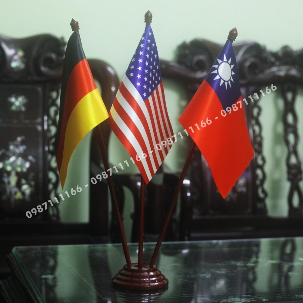 Cờ Để Bàn Đức - Mỹ - Đài Loan