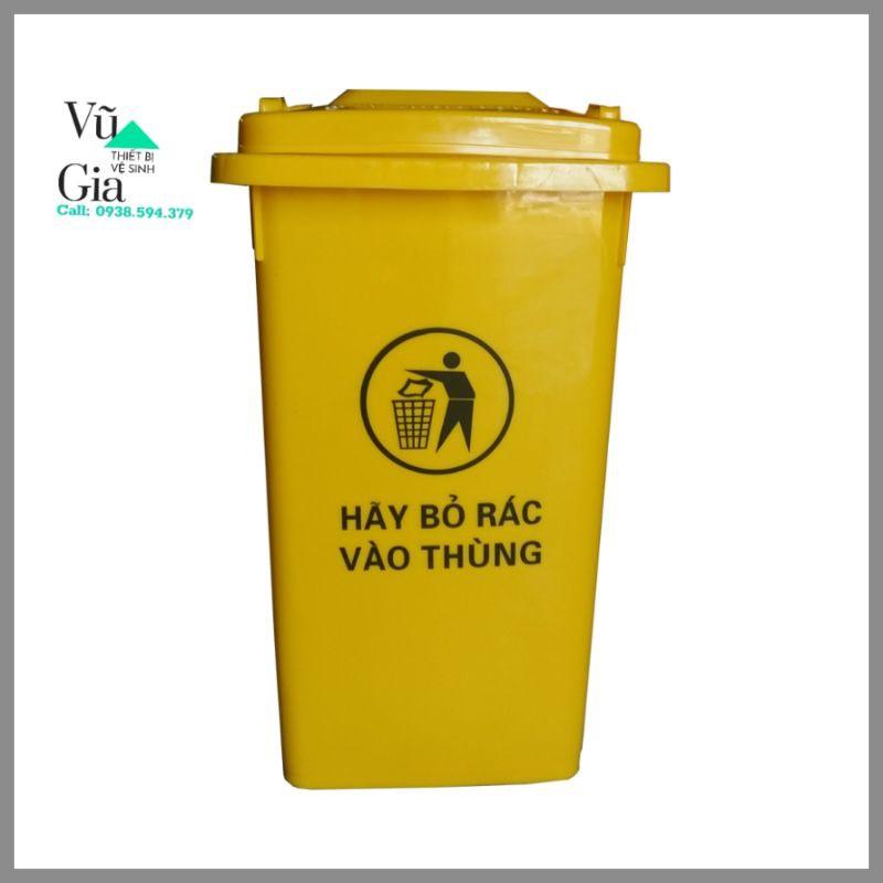 Thùng rác nhựa công cộng 100L