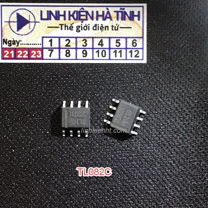 5 con IC TL082C TL082CDR TL082 082 SOP-8 mới