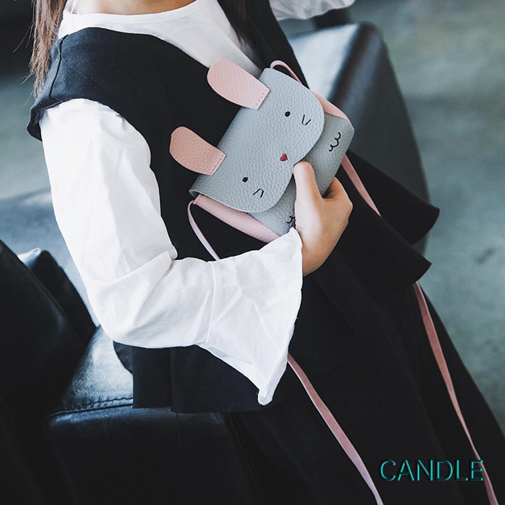 Túi Đeo Chéo Mini Hình Thỏ Xinh Xắn Cho Bé Gái