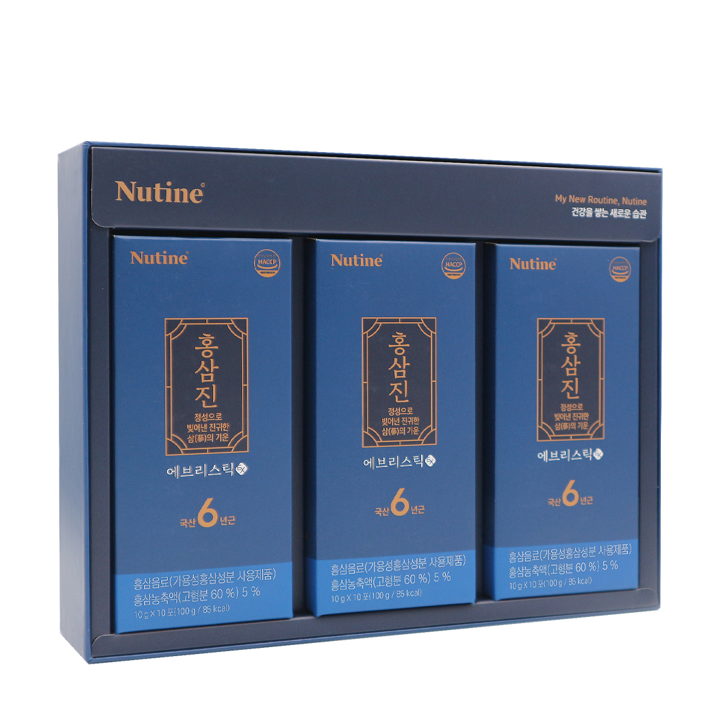 Hồng sâm cô đặc Nutine Hongsamjin Everystick EX tăng cường sức khỏe, giảm mệt mỏi