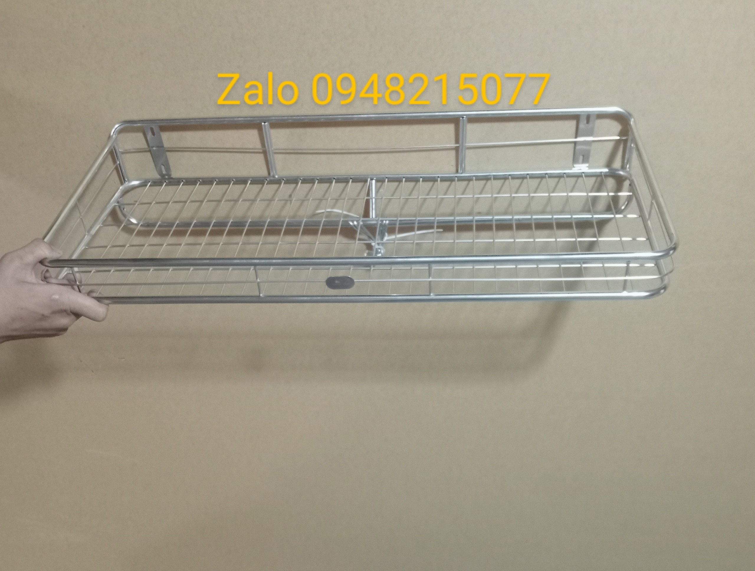 KỆ TREO 1 TẦNG INOX CAO CAO