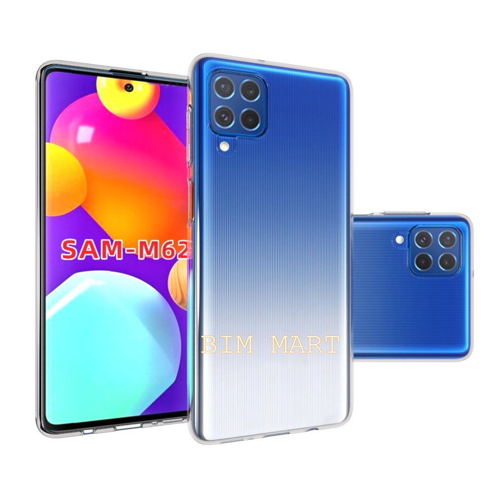 Ốp lưng dành cho Samsung Galaxy M62 silicon dẻo trong suốt cao cấp A+