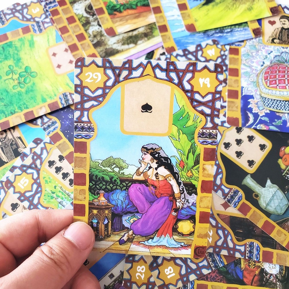 Bộ Bài Rana George Lenormand 42 Lá Bài Đá Thanh Tẩy