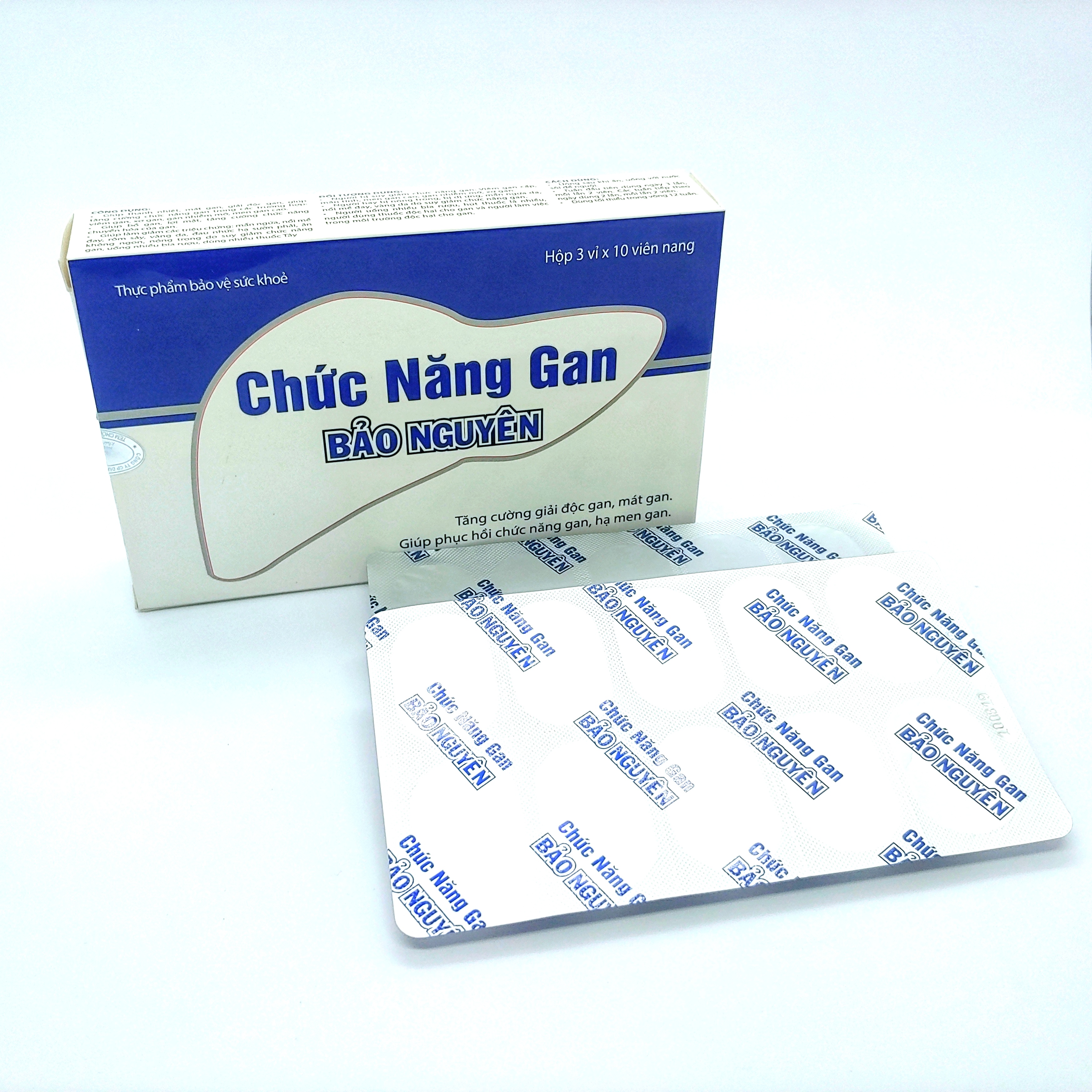 Thực phẩm bảo vệ sức khỏe Viên uống Chức năng gan Bảo Nguyên