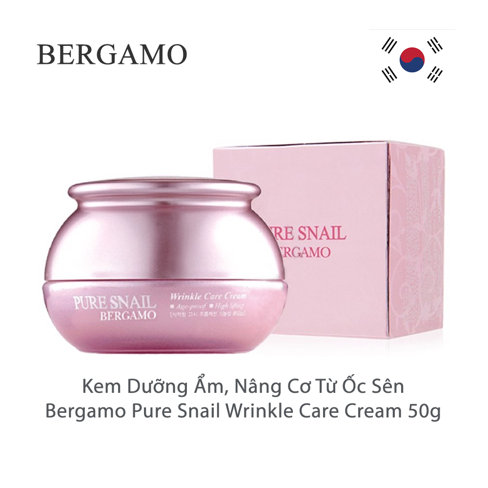 Kem Dưỡng Da Bergamo Snail Cream 018209 (50g)