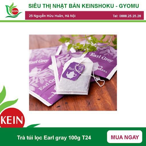 Trà túi lọc Earl gray 100g- hàng nội đại Nhật Bản