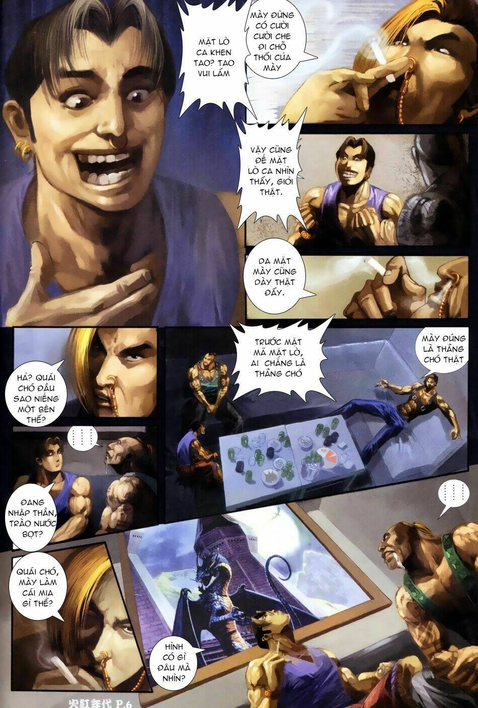 hỏa hồng niên đại hắc cốt đường chapter 60 5