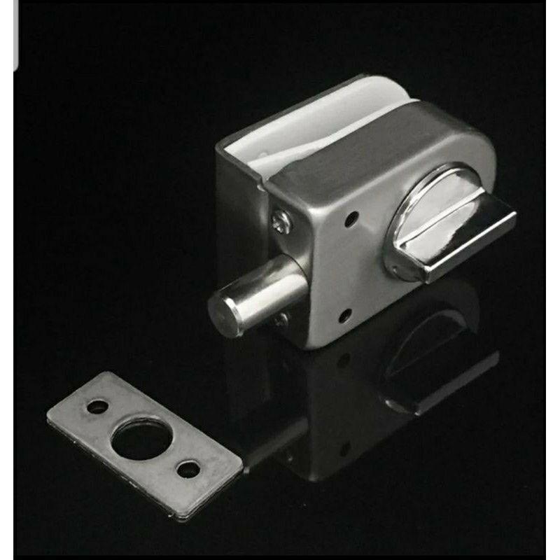 Khóa chốt kính cường lực